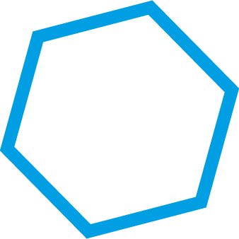 Kontur blaues Polygon auf der Seite von Petra Weis.